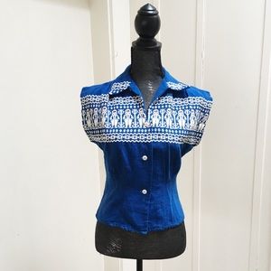 Vintage Handmade Guatemalan Top